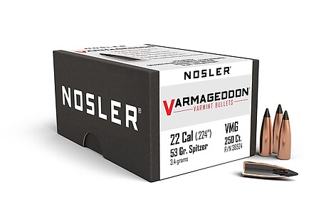Nosler Varmageddon FB .22 53gr 250/Box - bild 2 av 4