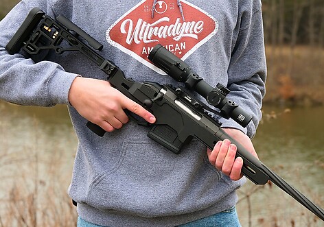 Ultradyne UD3 Picatinny 422mm Ruger American SA Svart - bild 2 av 3