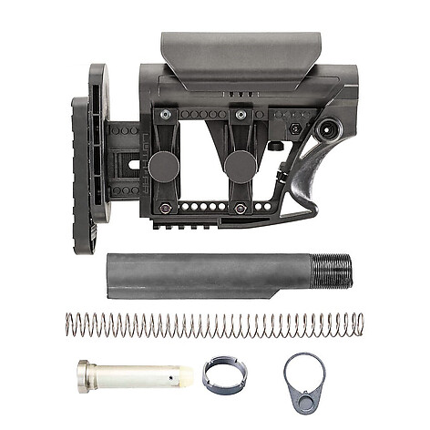Luth-AR Modular Buttstock Assembly Carbine .223 Kit Svart