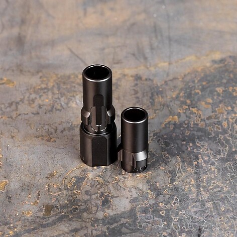 SilencerCo 3-Lug Muzzle Brake 9mm Luger 1/2x28 - bild 2 av 2