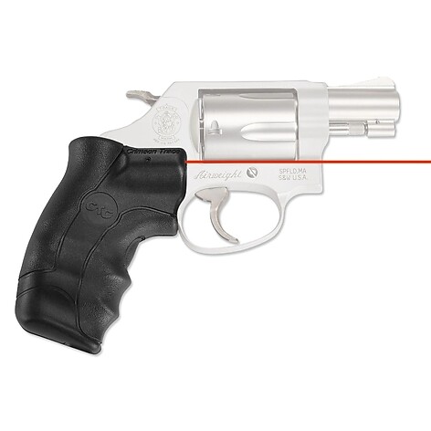 Crimson Trace Lasergrip S&W J Round Butt Laser Shockstop