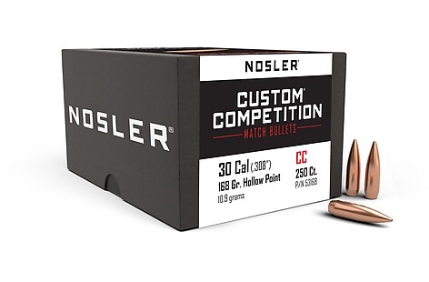 Nosler Custom Competition HPBT .30 168gr 250/Box - bild 2 av 2