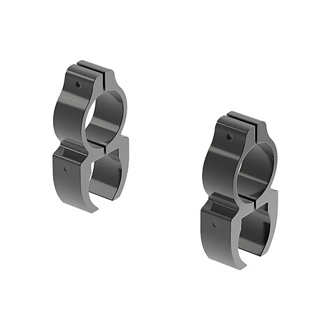 Leupold Rifleman See-Thru Ringar 1 tum 3/8 tum Dovetail (Blank)