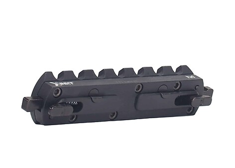 Kinetic Picatinnyskena QD M-LOK 7-slot Svart - bild 4 av 6
