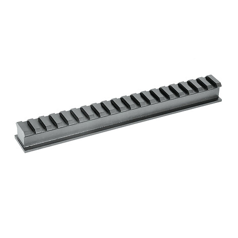 EGW Picatinnyskena HD Blank 197mm - Matt