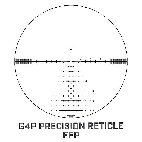 Bushnell Elite Tactical XRS3 6-36x56 SF FFP G4P Kikarsikte - bild 2 av 8