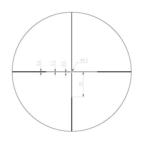 Riton Optics 1 Primal 4-12x50 SFP RDH Kikarsikte - bild 7 av 7
