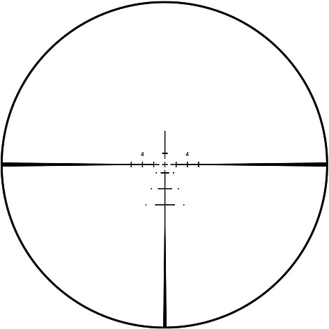 Burris Signature HD 2-10x40 SFP Ballistic E3 Kikarsikte - bild 3 av 3