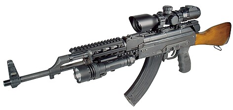 Leapers UTG Pro Universal AK Quad Rail Handguard - bild 3 av 3
