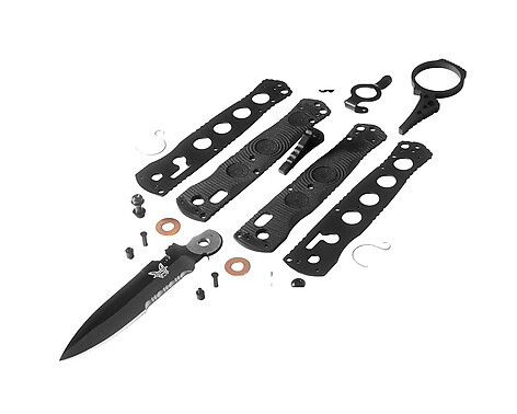 Benchmade 393SBK Mini SOCP Folder Kniv - bild 3 av 8