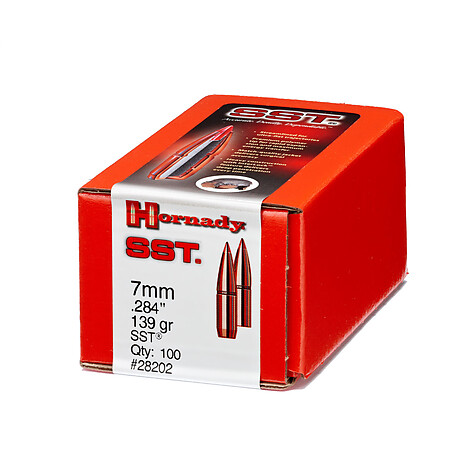 Hornady SST Bullets 7mm (.284) 139gr 100/Box - bild 3 av 3