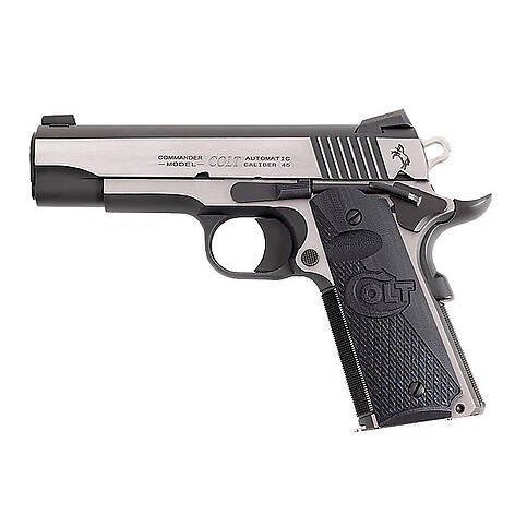 Colt Combat Elite Commander .45 ACP 4.25 tum Two Tone