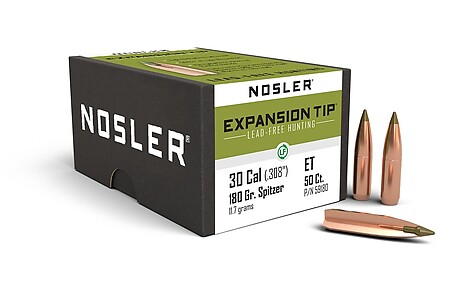 Nosler Expansioin Tip .30 180gr 50/Box - bild 2 av 4