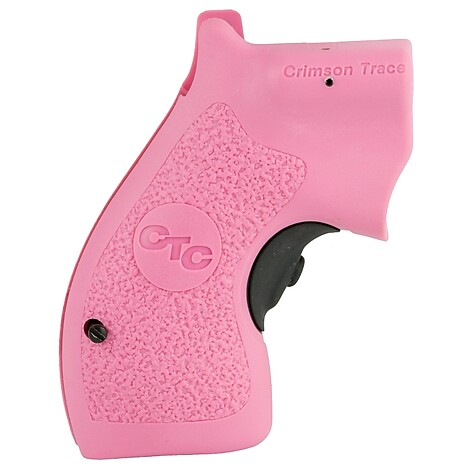 Crimson Trace Lasergrip S&W J-Frame Round Butt Laser Rosa - bild 2 av 2