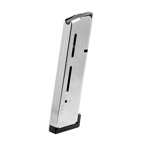 Wilson Combat 1911 Elite Tactical .45 ACP +P 8 Skott Silver