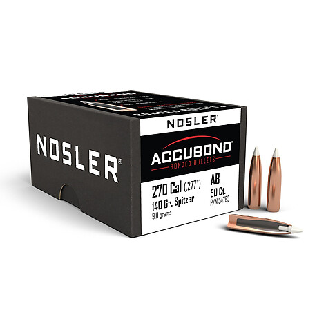 Nosler Accubond .270 140gr 50/Box