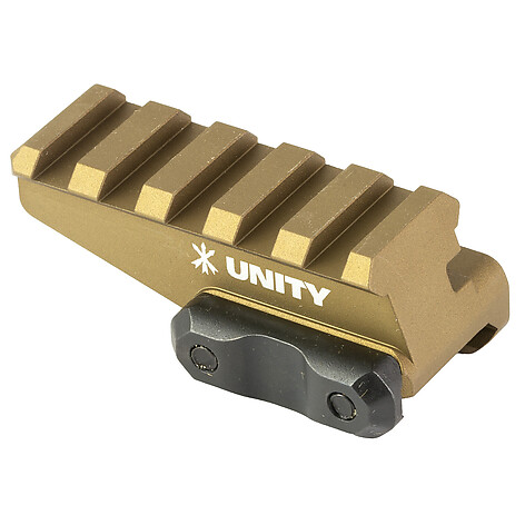 Unity Tactical FAST Riser H:18mm Picatinny FDE - bild 2 av 5