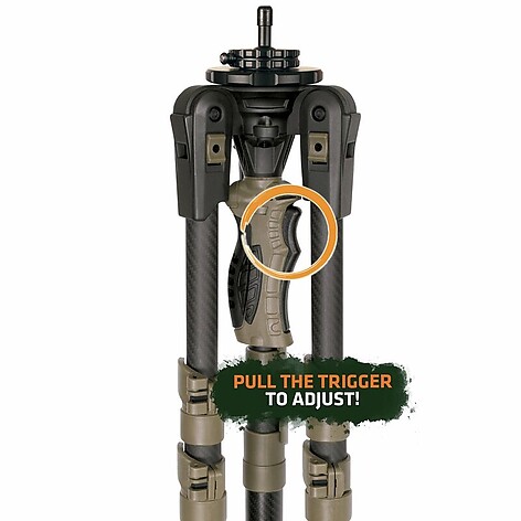 Primos Trigger Stick Apex Kolfiber 94-157cm Magnaswitch Tan - bild 2 av 9