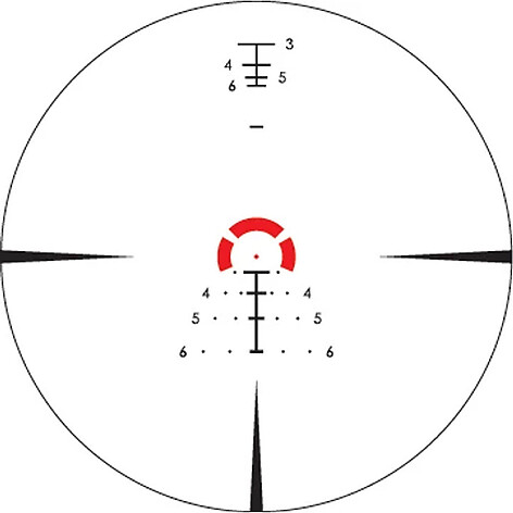 Vortex Strike Eagle 1-8x24 FFP Belyst EBR-8 MOA - bild 7 av 8
