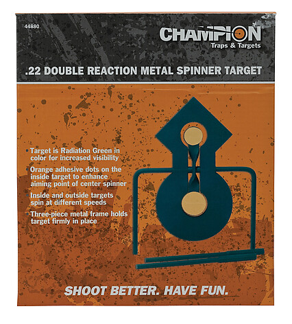 Champion Double Reaction Metal Spinner Target - bild 2 av 2