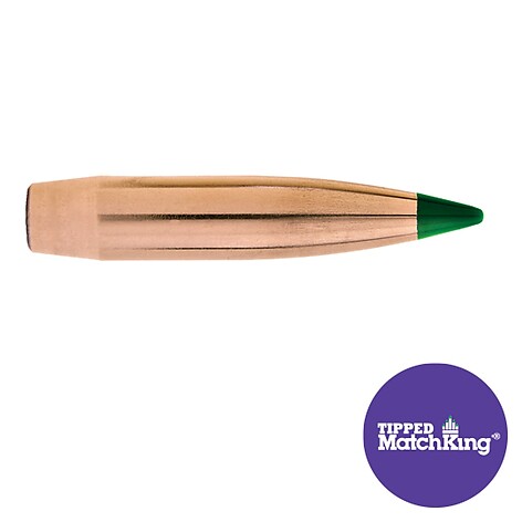 Sierra Bullets Tipped MatchKing 6.5mm 130 gr 100/Box - bild 2 av 2