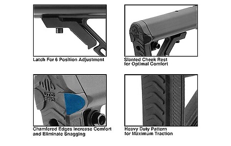 Leapers UTG Pro AR15 OPS Ready S1 Mil-Spec Stock Only - bild 2 av 7