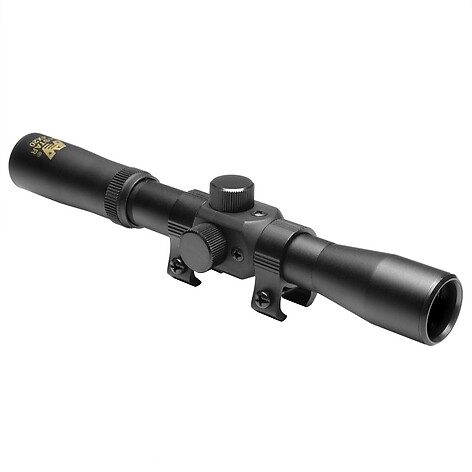 NcSTAR Compact Tactical 4x20 Plex Svart Kikarsikte