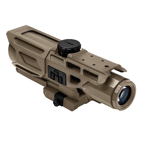 NcSTAR Mark III Tactical 3-9x40 Gen III Belyst P4 Sniper Brun - bild 6 av 7