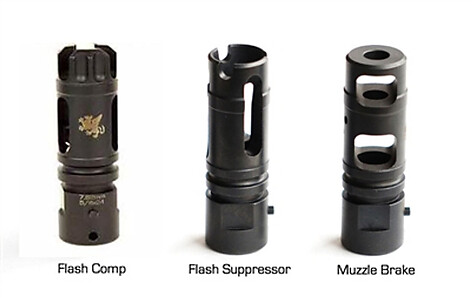 Griffin Armament Gate-LOK FlashComp .30 5/8x24 - bild 2 av 3