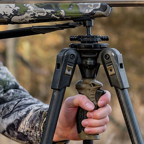 Primos Trigger Stick Apex Kolfiber 94-157cm Magnaswitch Tan - bild 5 av 9