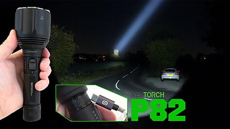 Nextorch P82 Long Range 1200lm Vit LED Ficklampa - bild 4 av 8