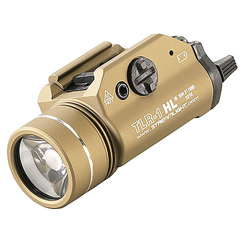 Streamlight TLR-1 HL Taktisk Vapenlampa FDE Brun - bild 3 av 8