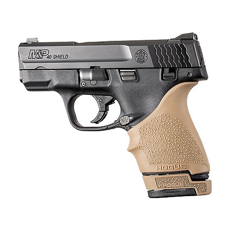Hogue OverMolded Rubber Base S&W M&P 40 Shield 7 Skott FDE - bild 2 av 3