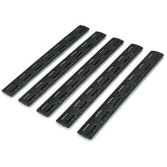 Bravo Company MCMR Rail Cover 140mm 5-pack Svart