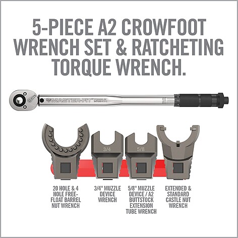 Real Avid Master Fit A2 Crowfoot Wrech Set - bild 9 av 10