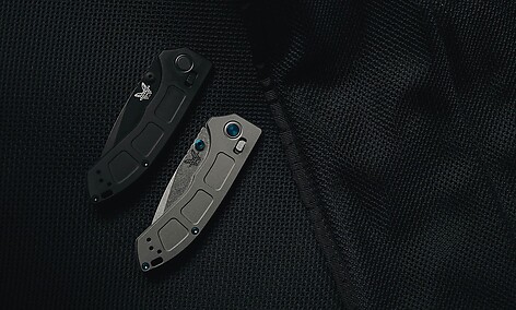 Benchmade 743 Mini Narrows Black Titanium Kniv - bild 6 av 7