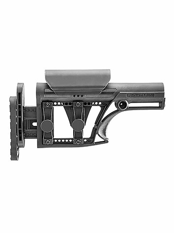 Luth-AR MBA-1 Modular Buttstock Assembly Rifle Svart - bild 2 av 5