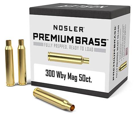 Nosler Hylsor 300 Weatherby Magnum 50/Box - bild 2 av 3
