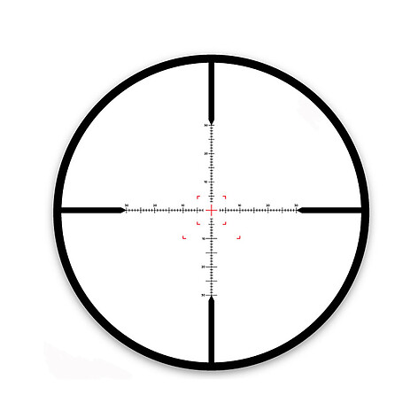 TRUGLO Eminus 3-9x42 Belyst SFP TPR MOA Kikarsikte - bild 3 av 3