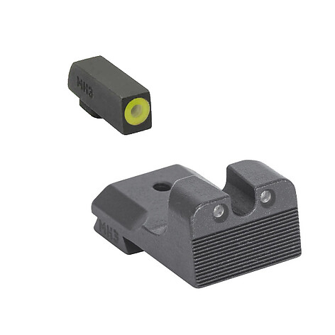 Meprolight Hyper-Bright Kimber 1911 Suppressed Gul Set