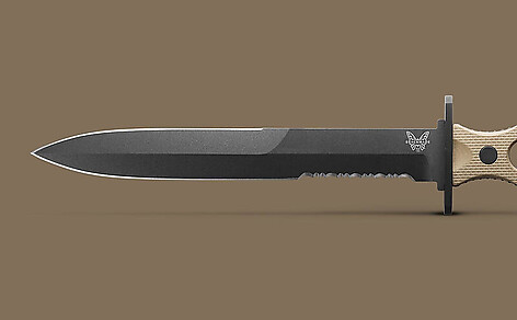 Benchmade 185SBK-1 SOCP G10 Fast Blad FDE Kniv - bild 5 av 8