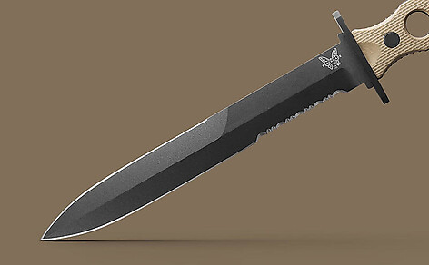 Benchmade 185SBK-1 SOCP G10 Fast Blad FDE Kniv - bild 4 av 8