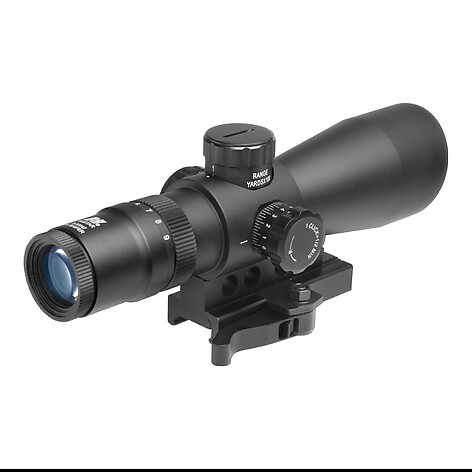 NcSTAR Mark III Tactical 3-9x42 Gen II Belyst Mil-Dot - bild 7 av 10