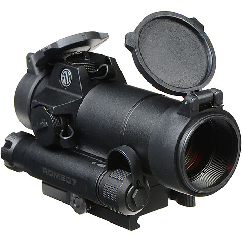 Sig Sauer Romeo7 1x30 2 MOA Red Dot Graphite - bild 3 av 7