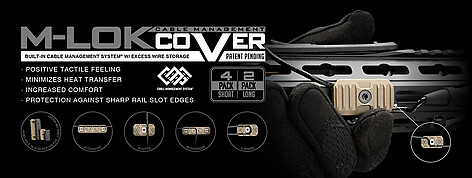 Strike Industries AR Rail Covers M-LOK 80mm FDE - bild 7 av 7