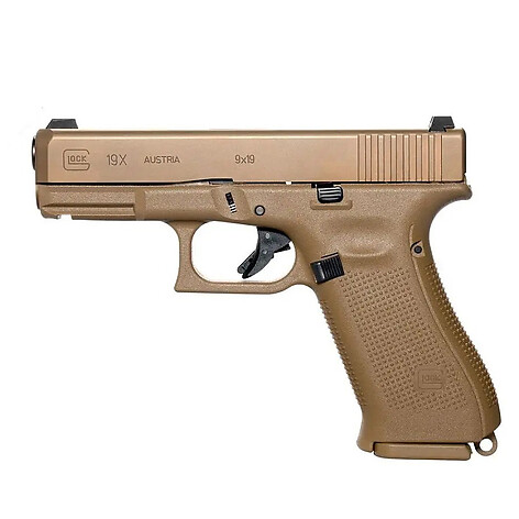 Glock 19X 9x19 Coyote Pistol