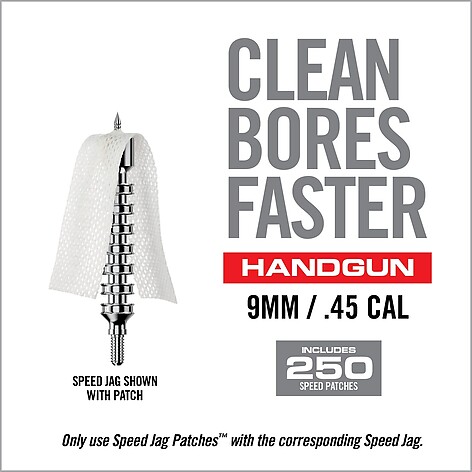 Real Avid Bore-Max Speed Jag Patches Refill 102mm Pistol .45/9mm - bild 2 av 6