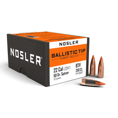 Nosler Ballistic Tip Varmint .22 50gr 250/Box