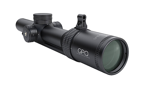 GPO Spectra 8X 1.6-13x44 SFP Belyst G4i Rail Kikarsikte - bild 2 av 5