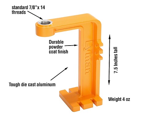 Lyman Brass-Smith Powder Measure Stand - bild 2 av 4